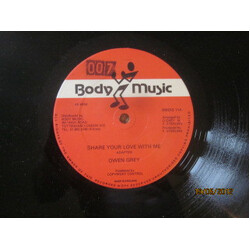 Owen Gray Share Your Love With Me USED VINYL 12INCH 45 RPM SINGLE