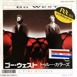 Go West True Colours Vinyl 7" USED