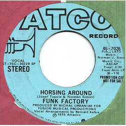 Funk Factory Horsing Around USED VINYL 7INCH SINGLE 45 RPM PROMO