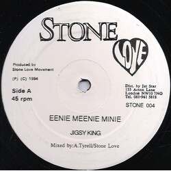 Jigsy King Eenie Meenie Minie Vinyl 12" USED