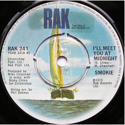 Smokie I'll Meet You At Midnight USED VINYL 7INCH 45 RPM SINGLE