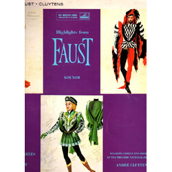 Charles Gounod / Orchestre National De L'Opéra De Paris / André Cluytens Highlights From "Faust" Vinyl LP USED