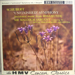 Franz Schubert / Sir Malcolm Sargent / The Royal Philharmonic Orchestra Unfinished Symphony/Incidental Music To Rosamunde Vinyl LP USED
