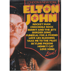 Elton John London & New York Vinyl LP USED