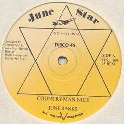 Junie Ranks / Horace Martin Country Man Nice / Pack Up The Ugly Gal Vinyl 12" USED