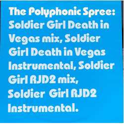 The Polyphonic Spree Soldier Girl Vinyl 12" USED