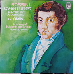 Gioacchino Rossini / The Academy Of St. Martin-in-the-Fields / Sir Neville Marriner Overtures Incl. Otello Vinyl LP USED