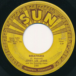 Jerry Lee Lewis Breathless USED VINYL 7INCH 45 RPM SINGLE