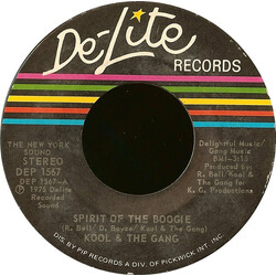 Kool & The Gang Spirit Of The Boogie USED VINYL 7INCH 45 RPM SINGLE STYRENE STEREO