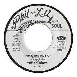 The Delights (5) Face The Music / Things Ain't What They Used To Be USED VINYL 7INCH 45 RPM PROMO