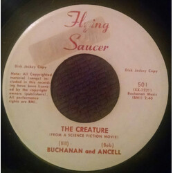 Buchanan And Ancell The Creature (From A Science Fiction Movie) USED VINYL 7INCH 45 RPM SINGLE PROMO