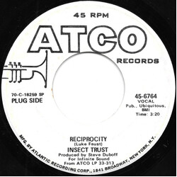 The Insect Trust Reciprocity Vinyl 7" USED