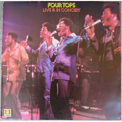 Four Tops Live & In Concert Vinyl LP USED