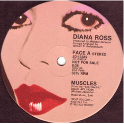 Diana Ross Muscles USED VINYL 12INCH 33 S RPM PROMO