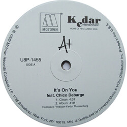 A+ It's On You / Watcha Weigh Me VINYL 12" USED
