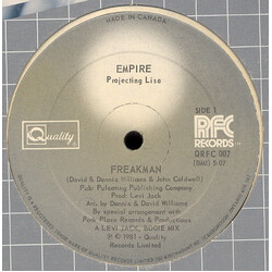 Empire (2) / Lisa (211) Freakman USED VINYL 12INCH 33 S RPM