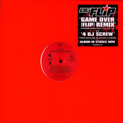 Lil' Flip / Young Buck / Bun B Game Over (Flip) (Remix) USED VINYL 12INCH