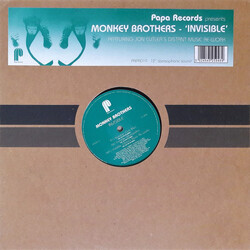 The Monkey Brothers Invisible USED VINYL 12INCH 33 S RPM STEREO