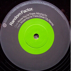 Random Factor Know You're There USED VINYL 12INCH 33 S RPM