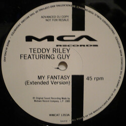 Teddy Riley My Fantasy VINYL 12" USED