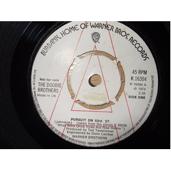 The Doobie Brothers Pursuit On 53rd. St. Vinyl 7" USED