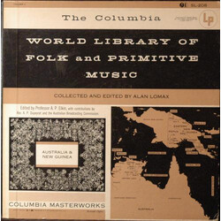 Alan Lomax / Adolphus Peter Elkin Australia & New Guinea Vinyl LP USED