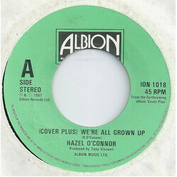 Hazel O'Connor (Cover Plus) We're All Grown Up USED VINYL 7INCH 45 RPM SINGLE