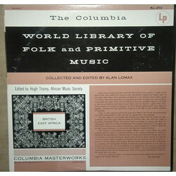 Alan Lomax / Hugh Tracey British East Africa Vinyl LP USED