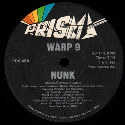 Warp 9 Nunk Vinyl 12" USED