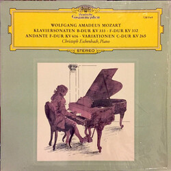 Wolfgang Amadeus Mozart / Christoph Eschenbach Klaviersonate B-Dur KV 333 • Andante F-Dur KV 616 / Klaviersonate F-Dur KV 332 • Variationen C-Dur KV 2