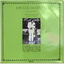Louis Armstrong Rare Louis Armstrong: Paris Session 1934, New-York Session With Fats Waller Vinyl LP USED
