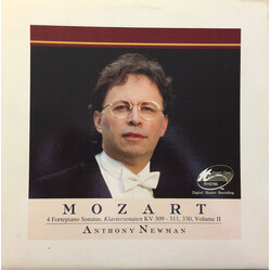 Wolfgang Amadeus Mozart / Anthony Newman 4 Fortepiano Sonatas, Klaviersonaten KV 309 - 311, 330, The Complete Sonatas, Volume 2 Vinyl LP USED