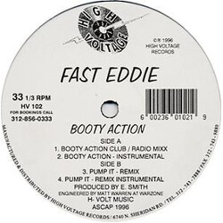 "Fast" Eddie Smith Booty Action USED VINYL 12INCH