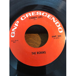 The Robins Cherry Lips USED VINYL 7INCH 45 RPM SINGLE REISSUE