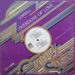Lowrell Simon Overdose Of Love USED VINYL 12INCH 33 S RPM