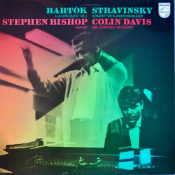 Béla Bartók / Igor Stravinsky / Stephen Bishop (3) / Sir Colin Davis / BBC Symphony Orchestra Piano Concerto No. 2 - Concerto For Piano And Wind Vinyl