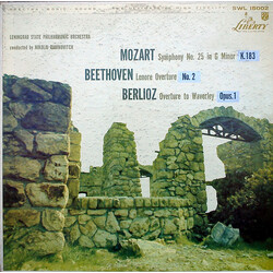 Leningrad Philharmonic Orchestra / Nikolai Semyonovich Rabinovich Mozart Symphony No. 25 in G Minor - Berlioz - Beethoven Vinyl LP USED