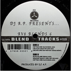 DJ A.P. Av8 Blends Vol. 6 USED VINYL 12INCH 33 S RPM