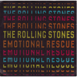 The Rolling Stones Emotional Rescue VINYL 7" USED