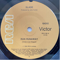 Slade Run Runaway USED VINYL 7INCH 45 RPM SINGLE
