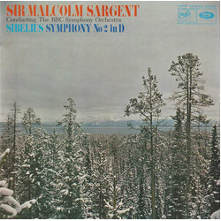 Jean Sibelius / Sir Malcolm Sargent / BBC Symphony Orchestra Symphony No. 2 In D Vinyl LP USED