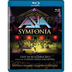 Asia (2) / Plovdiv Philharmonic Orchestra Symfonia (Live In Bulgaria 2013 - With The Plovdiv Opera Orchestra) Blu-ray USED