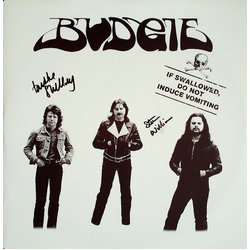 Budgie If Swallowed, Do Not Induce Vomiting Vinyl 12" USED