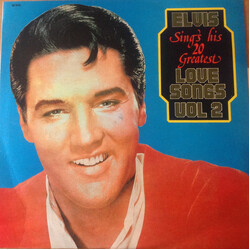 Elvis Presley Elvis Sings His 20 Greatest Love Songs Vol 2 Vinyl LP USED