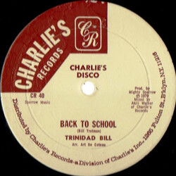 Trinidad Bill Back To School / Carnival Bacchanal VINYL 12" USED