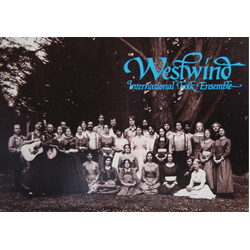 Westwind International Folk Ensemble Traditional American Folk Music Vinyl LP USED