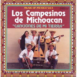 Los Campesinos De Michoacán Canciones De Mi Tierra Vinyl LP USED