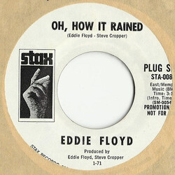 Eddie Floyd Oh, How It Rained Vinyl 7" USED