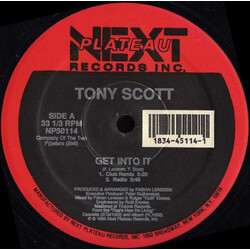 Tony Scott Get Into It USED VINYL 12INCH 33 S RPM