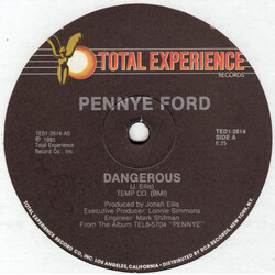 Penny Ford Dangerous VINYL 12" USED